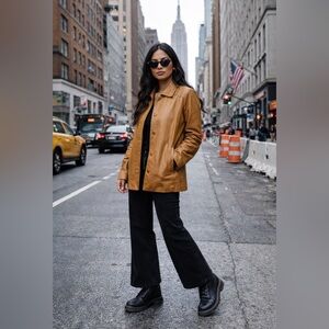 Women’s leather jacket in a size small